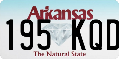 AR license plate 195KQD