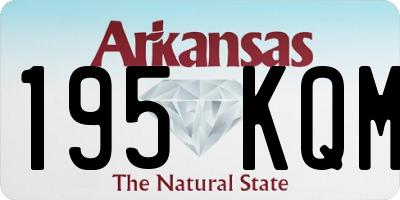 AR license plate 195KQM