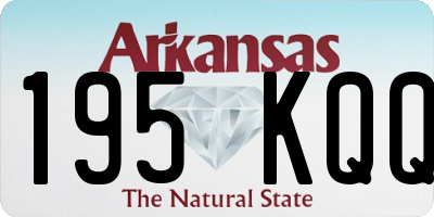 AR license plate 195KQQ