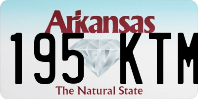 AR license plate 195KTM