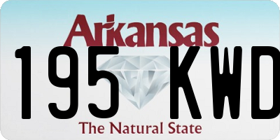 AR license plate 195KWD
