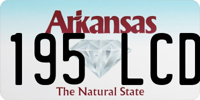 AR license plate 195LCD
