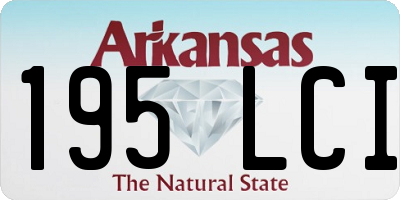 AR license plate 195LCI