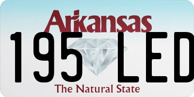 AR license plate 195LED