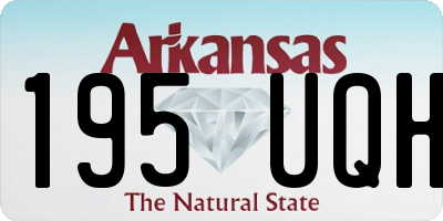 AR license plate 195UQH