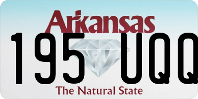 AR license plate 195UQQ