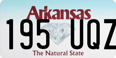 AR license plate 195UQZ