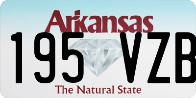 AR license plate 195VZB