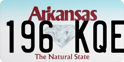 AR license plate 196KQE