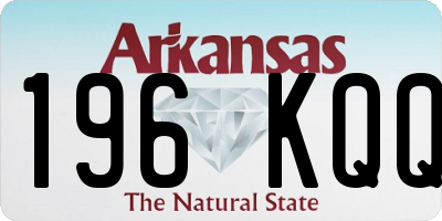 AR license plate 196KQQ