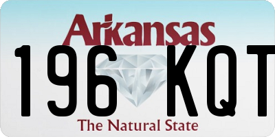 AR license plate 196KQT
