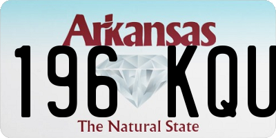 AR license plate 196KQU