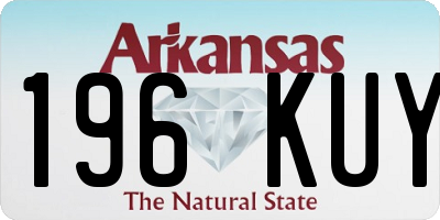 AR license plate 196KUY