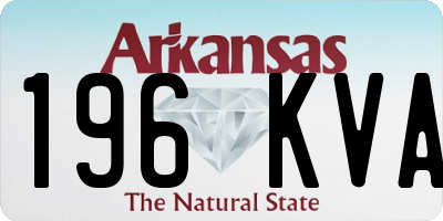 AR license plate 196KVA