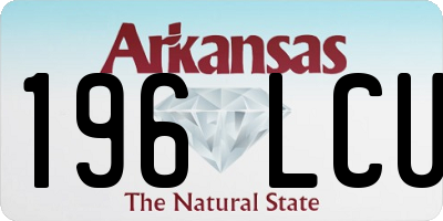 AR license plate 196LCU