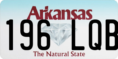 AR license plate 196LQB
