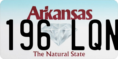 AR license plate 196LQN