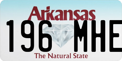 AR license plate 196MHE