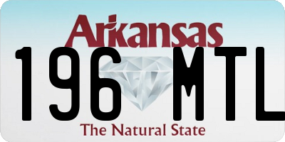 AR license plate 196MTL