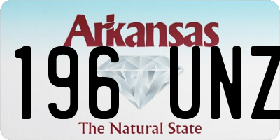 AR license plate 196UNZ