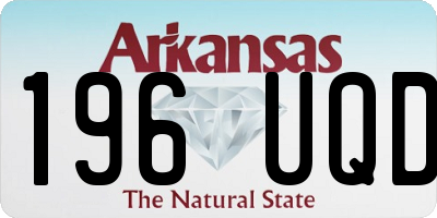 AR license plate 196UQD