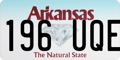 AR license plate 196UQE