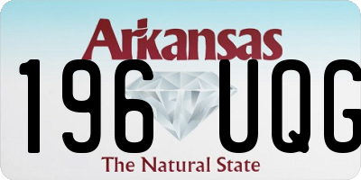 AR license plate 196UQG