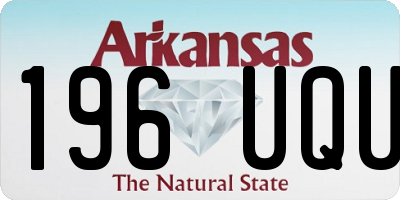 AR license plate 196UQU