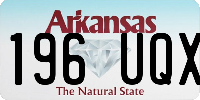AR license plate 196UQX