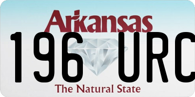 AR license plate 196URC