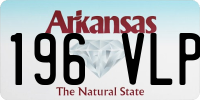 AR license plate 196VLP