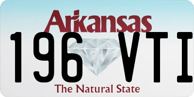 AR license plate 196VTI
