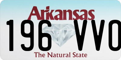 AR license plate 196VVO