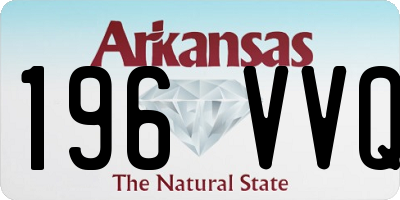 AR license plate 196VVQ