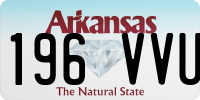 AR license plate 196VVU