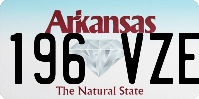 AR license plate 196VZE