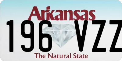 AR license plate 196VZZ