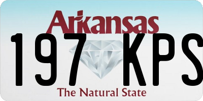 AR license plate 197KPS