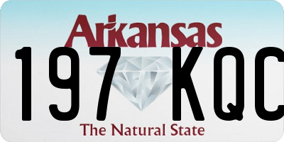 AR license plate 197KQC