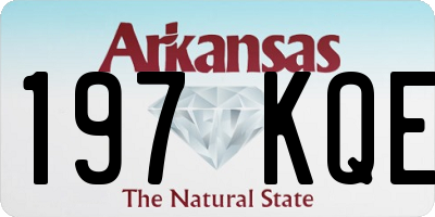 AR license plate 197KQE