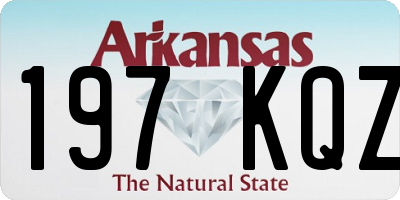 AR license plate 197KQZ