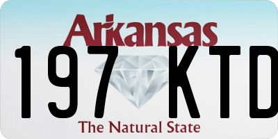 AR license plate 197KTD