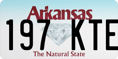AR license plate 197KTE