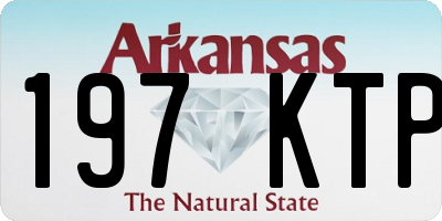 AR license plate 197KTP