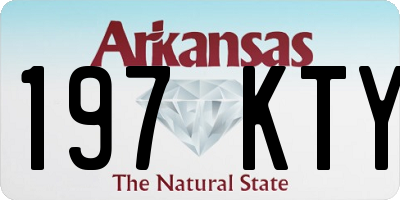 AR license plate 197KTY