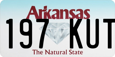 AR license plate 197KUT