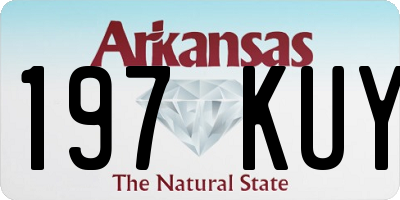 AR license plate 197KUY