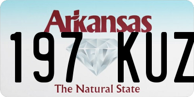 AR license plate 197KUZ
