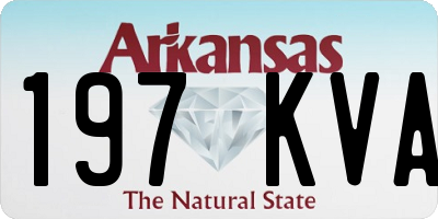 AR license plate 197KVA