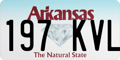 AR license plate 197KVL